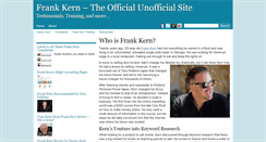 Desktop Screenshot of frankkernscam.org